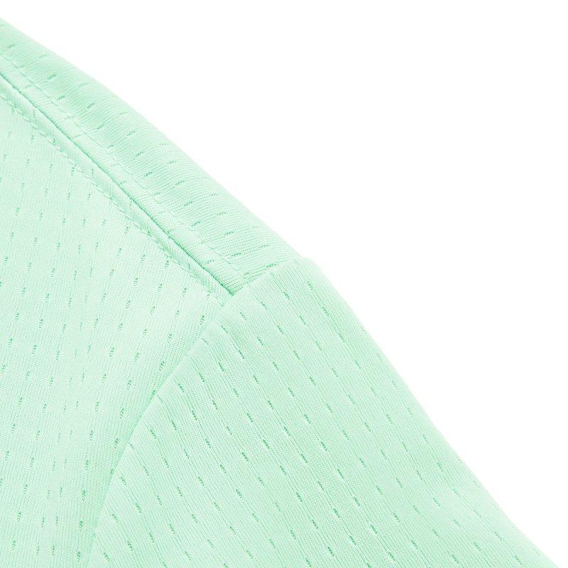 Li-Ning Comfortable Casual Breathable Simple Short Sleeve T-Shirt Women Tops Cool-Green ATSU570-4