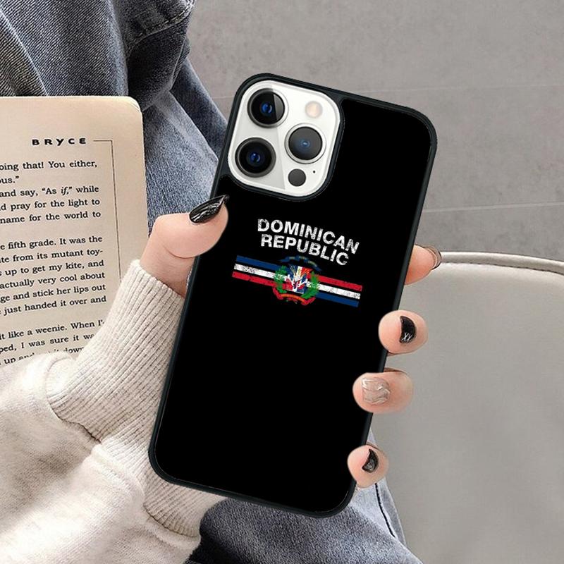 Dominican Republic Coat Of Arms Phone Case for iPhone 17 Air 16 16e 15 Plus for Apple 13 11 12 14 Pro Max Cover coque iPhone 13