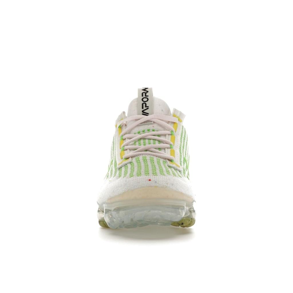 Nike Air VaporMax 2021 Flyknit Next Nature Feel Love Damen-Sneaker Weiß Perlmuttrosa Sail FD0871-100
