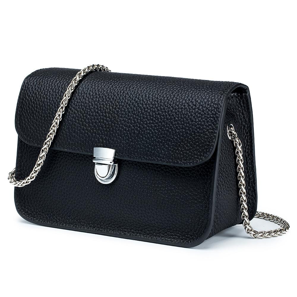 Small Square Bag Casual Messenger Bag Women's Shoulder Bag New Spring and Summer Horizontal Versatile Small Bag Chain Bag Women's Bag
