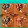 Fashion Flower Bracelet Handcrafted Metal Electroplated Jewelry For Women Summer 2025