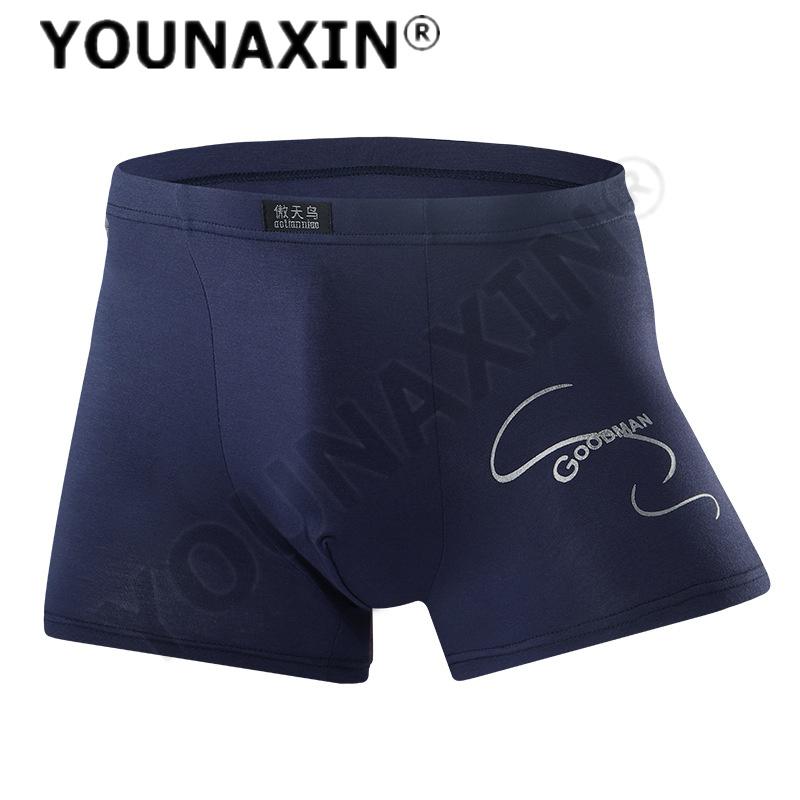 Modální pánské spodní prádlo Boxerky s potiskem Kalhotky pro mládež Prodyšné módní chlapecké spodní prádlo L XL 2XL 3XL