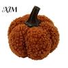 Cozy Farmhouse Autumn Decor Mini Plush Artificial Pumpkin Decoration, Fall 3D Stuffed Halloween Home Decoration Ornament for Thanksgiving Seasonal