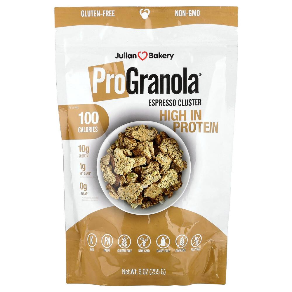 Julian Bakery ProGranola Espresso Clusters 255g (9oz) 255g - 1 ea