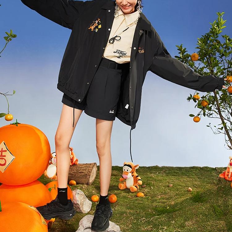 Li Ning x Disney Jacket Unisex Black AJDS323-1