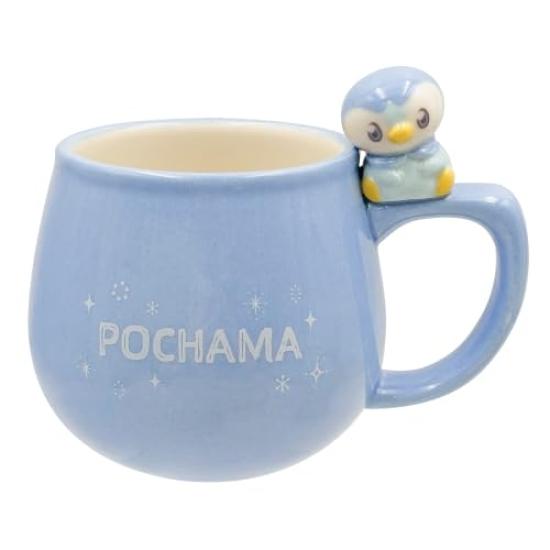 Marimo Craft Figure Cute Piplup Character W115 x H80 x D85mm PokéPeace Mug/Cup, Figure, Goods, Approx. / Capacity Approx. 300ml, PKP-210