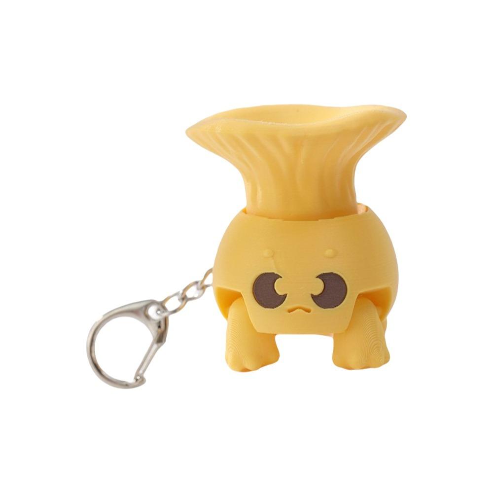 Funny Foods Clicker Key Chain Simulation Sensory Clicker Toys Fidget Clicker Kids Birthday Party