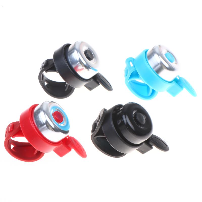 Bicycle Bell Mountain Road Bike Aluminum Alloy Horn Sound Alarm Safety Cycling Handlebar Ring Strap Fixed Easy Install