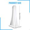Dust Cover for Wedding Dress, Storage Bag Evening Gown, Breathable Non-woven , Sturdy Zipper,