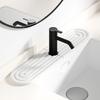 Faucet Mat for Kitchen Sink  Long Diatomite Fast Drying Stone Sink Tray, Super Absorbent, Faucet Splash Guard for Bathroom Counter