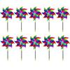 10pack/lot Yard Windmill Bird Repeller Scare Birds Away Effectively And Lawn. Windmill Garden Made
