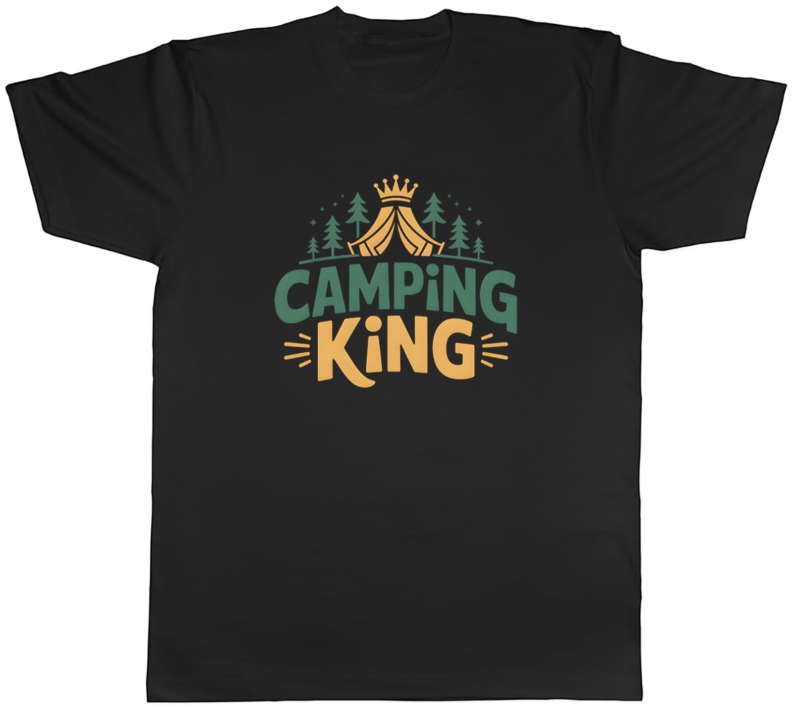 Camping King Outdoors Camp Lover Unisexs TShirt Tee Gift Top S