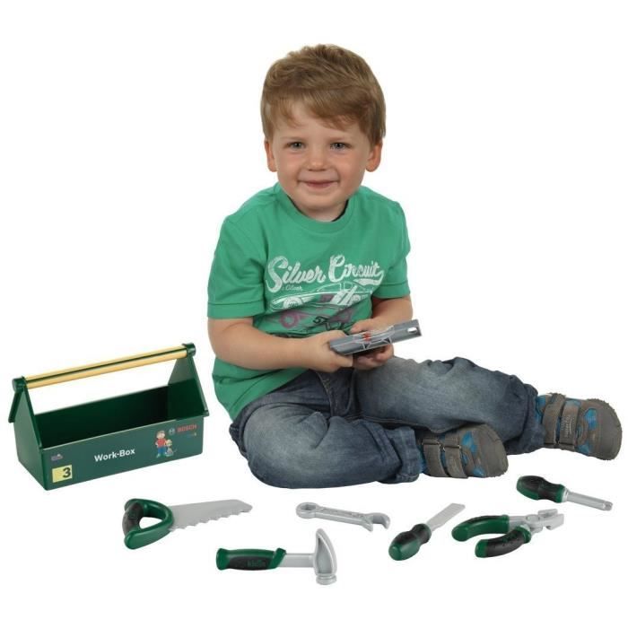 BOSCH - Jouet - Caisse à Outils Profiline pour Enfant