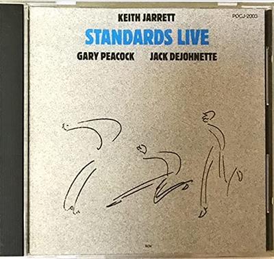 CD KEITH JARRETT TRIO GARY PEACOCK K  Keith Jarrett Trio Standards Live POCJ2003 Japan Jazz Used