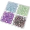 20 pz/borsa Acrilico Foro Dritto Colore Brillante Speciale A Classe 96 Viso Terra Perline Bracciale FAI DA TE Collana Orecchini Accessori di Gioielli