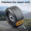 60-Piece Tubeless Tire Repair Pins – Rubber-Coated Metal Kit 12x5.2/15x6.6mm For Car, Motorcycle, Truck, Bicycle – Quick Repair, No Tire Removal