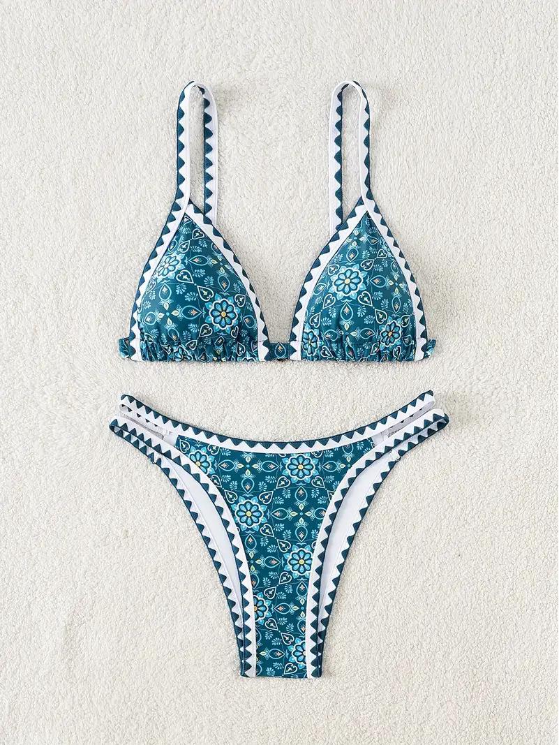 

Yi Yong 2025 Принт Раздельный Купальник Бикини для Женщин Large