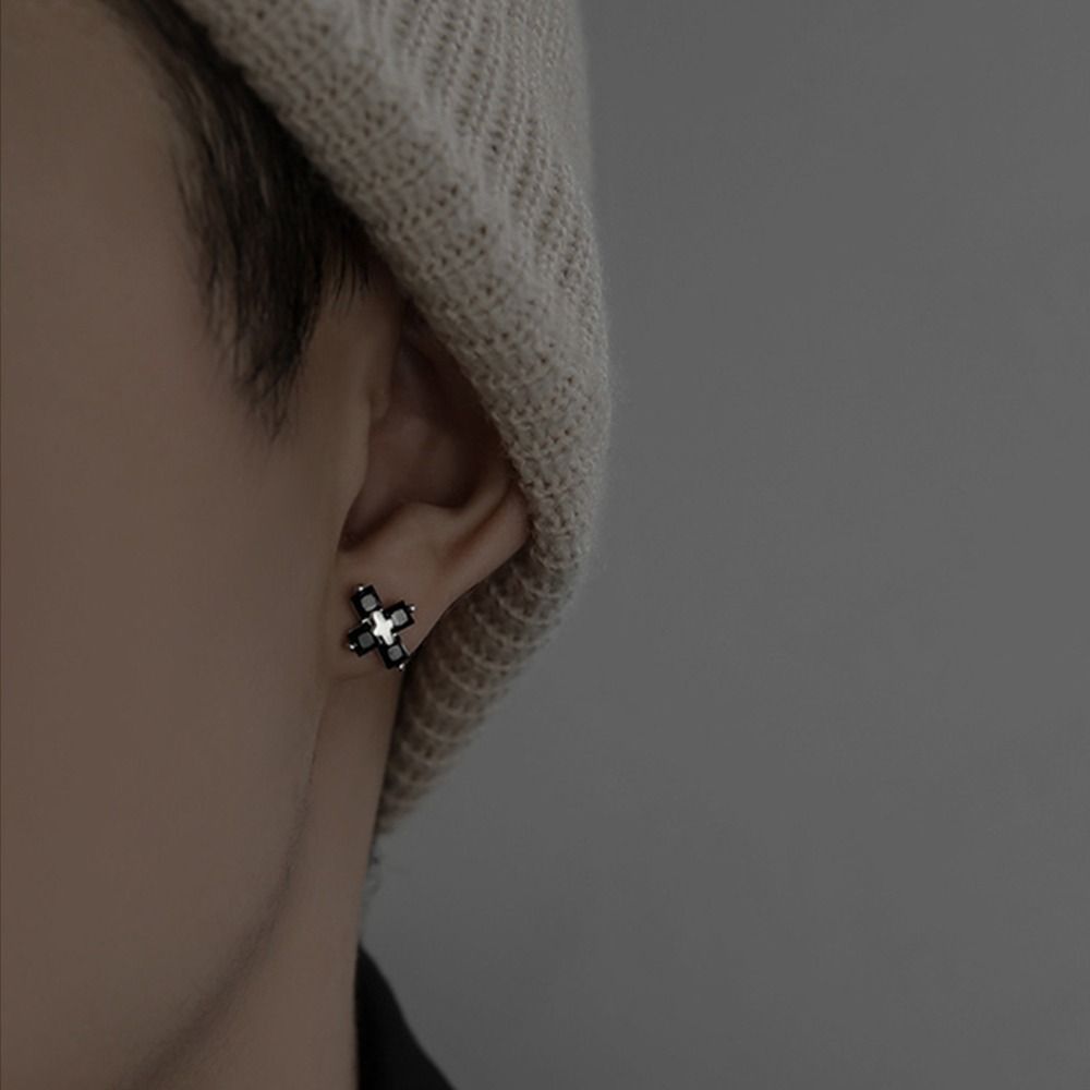 CHROME HEARTS star stud silver earring Chrome Hearts 6 Pointed