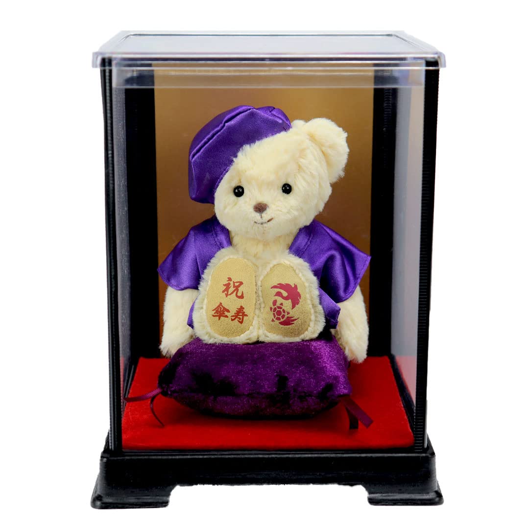 

Petit Lou Longevity Bear 4S 12cm Size 80th Birthday Normal (Case)