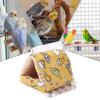 Bird Bed For Cage Warm Hangable Perch Toy Parakeet Nest For Parakeet Conure Cockatiel Canary Bunny Guinea Chinchilla Lovebird