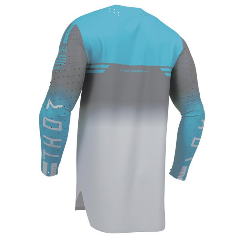 Herren Schnelltrocknendes Radtrikot Langarm Mountainbike Offroad MTB Trail Riding Shirt