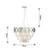 Nordic Crystal Chandelier New 2024 Home Decor Vintage Ceiling Chandelier Luxury Gold Lustres Led Lamparas for Living Dining Room