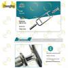 Zhongjing Electroplated Carbon Steel Barbell Bar