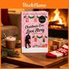 Christmas Night Love Story Figure With Red Xuan Paper For Holiday Decor