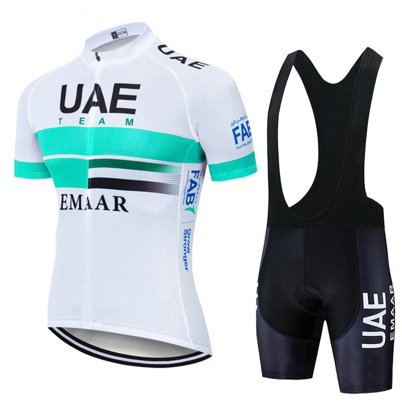 Cycling Suit Summer Men's Road Bike Short Sleeved Set Breathable Quick Drying Cycling Jersey with Sponge Cushion Bib