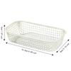 Multi-functional Desktop Storage Basket Large Capacity Candy Color Sundries Organizer Basket Iron Hollow Out Stationery Holder