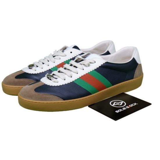 

Gucci G74 Веб Повседневные Кроссовки Мужские Черные 521681 0PV20 2361 EU 45.5 чёрный