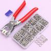 Hand-Pressed Multi-Functional Concealed Buckle Tool Set for Baby - Stainless Steel