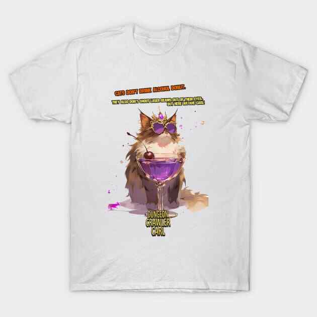 Dungeon Crawler Carl - Donut and the Dirty Shirley T-Shirt S-5XL Fast Shipping Unisex T-Shirt XL