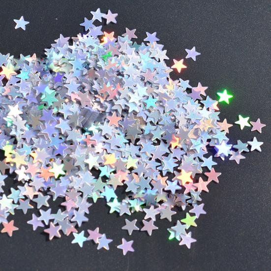 3000/1000Pcs Glitter Star Shape Balloon Confetti Table Wedding Party Decoration