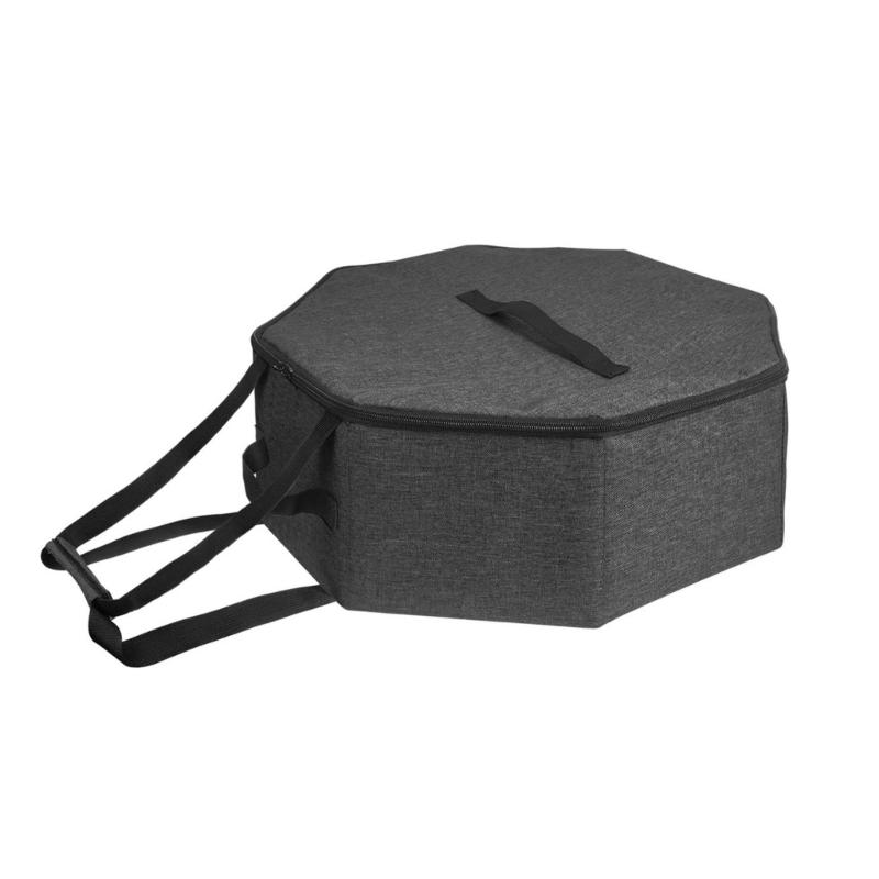 Polyester Caps Holder with Zippered Lid Foldable Hat Organizer For Baseball Caps Bucket Hats Travel Storage Accessories