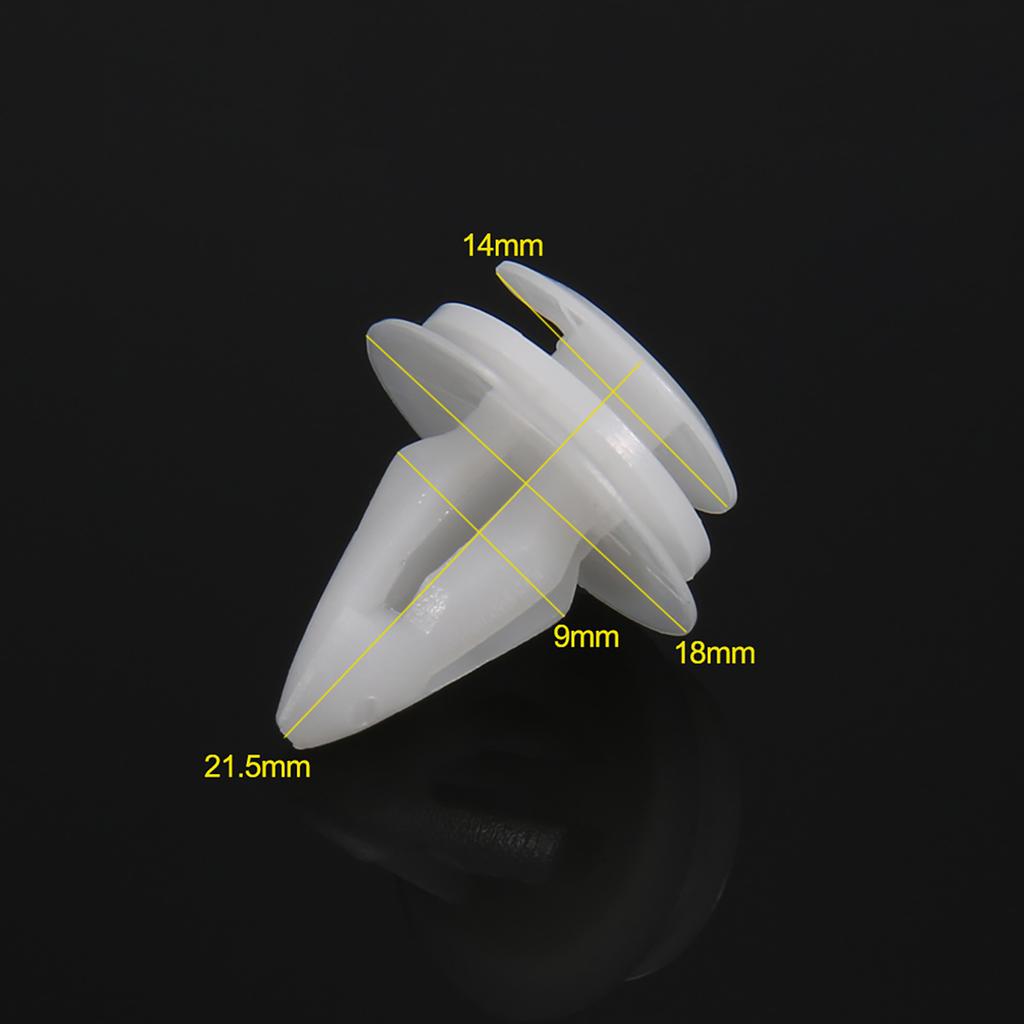 50 PCS Interior Door Card Trim Panel Retainer Clips Fastener Boot Clamp Lining Replacement for   E36 E46 E39 E36 E53 E93