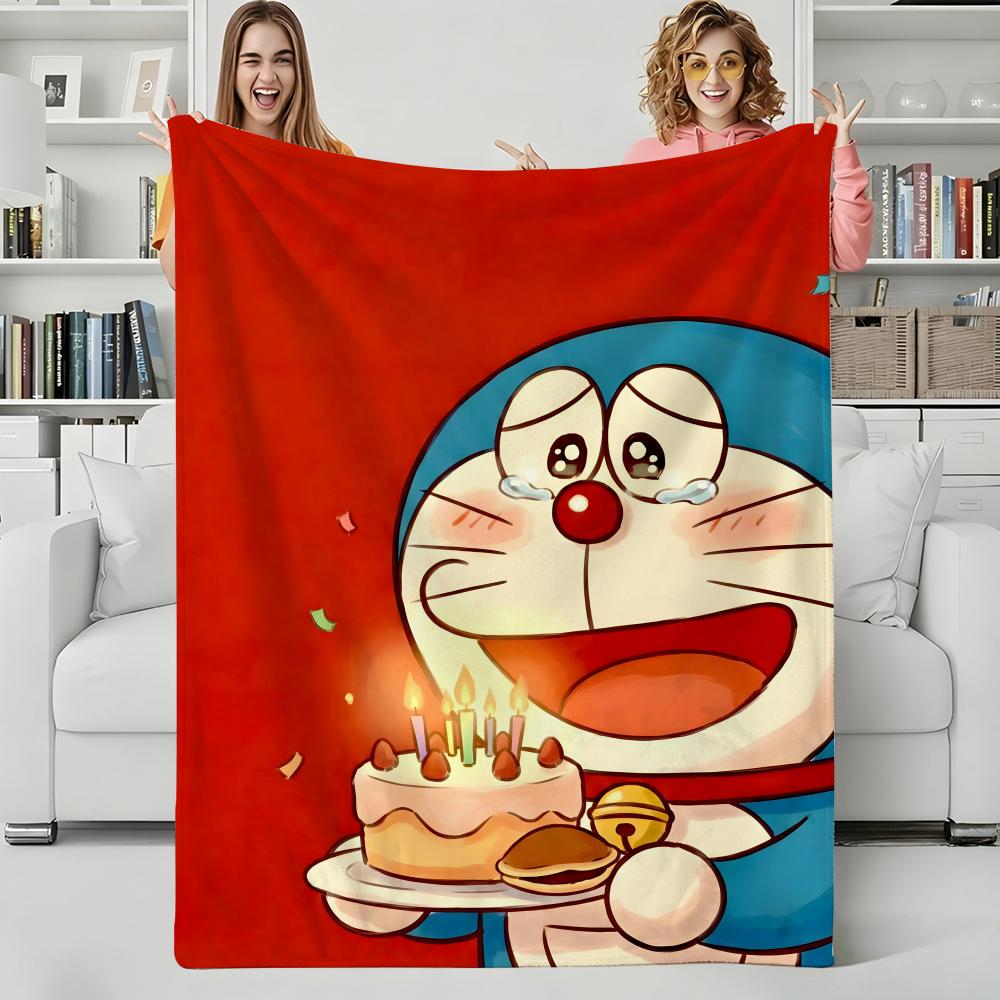 Animation cartoon patterns Throw Flannel Blanket Perfect for Sofa Office Bed Travel Sleep Read Relax Camping four season use 130x150cm
