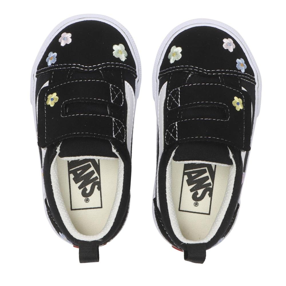 Vans Old Skool Blk Wht Flw V36tdl