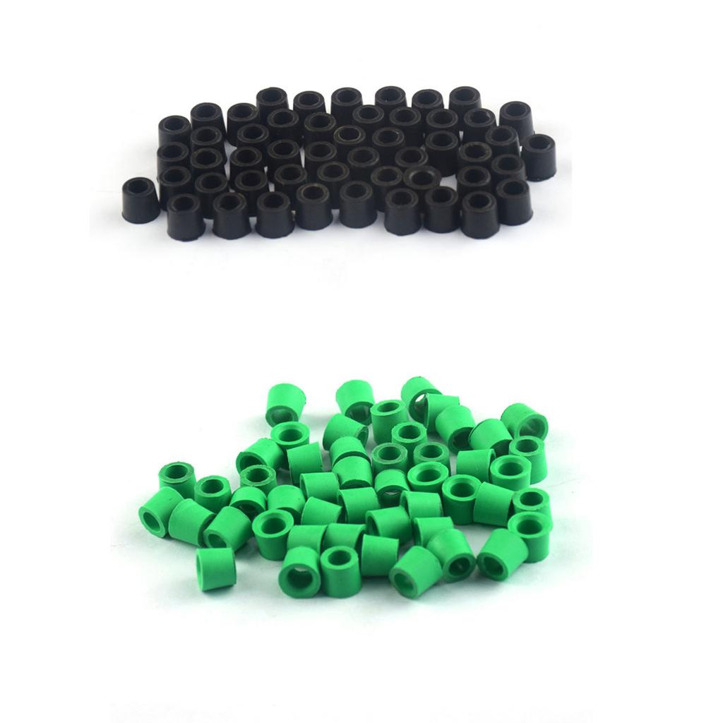 Air Conditioning O-Ring Manifold Repair Seal Kit Compatible For AC 1/4" Charging Hose Valve Gasket Joint Replacement 50x
