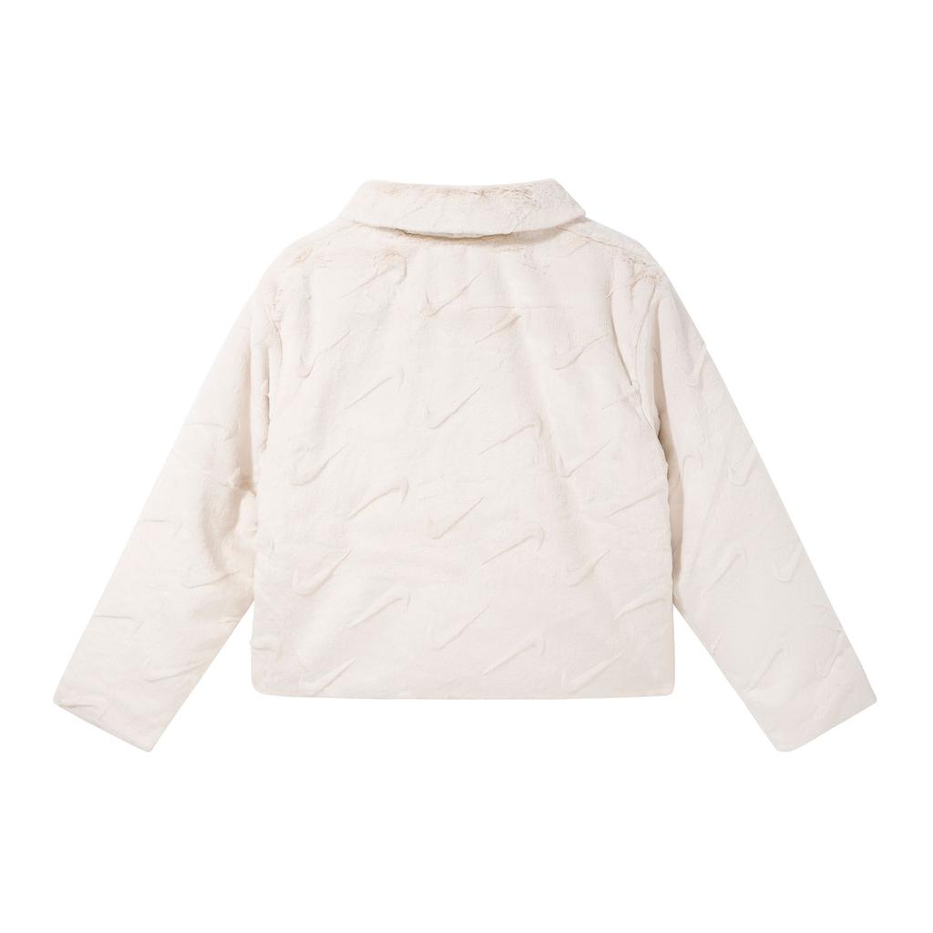 Nike Ropa Deportiva Esencial Outdoor Casual Deportes Chaqueta Polo Mujer Chaquetas Rojo Claro-Marrón Madera Negro FV8020104