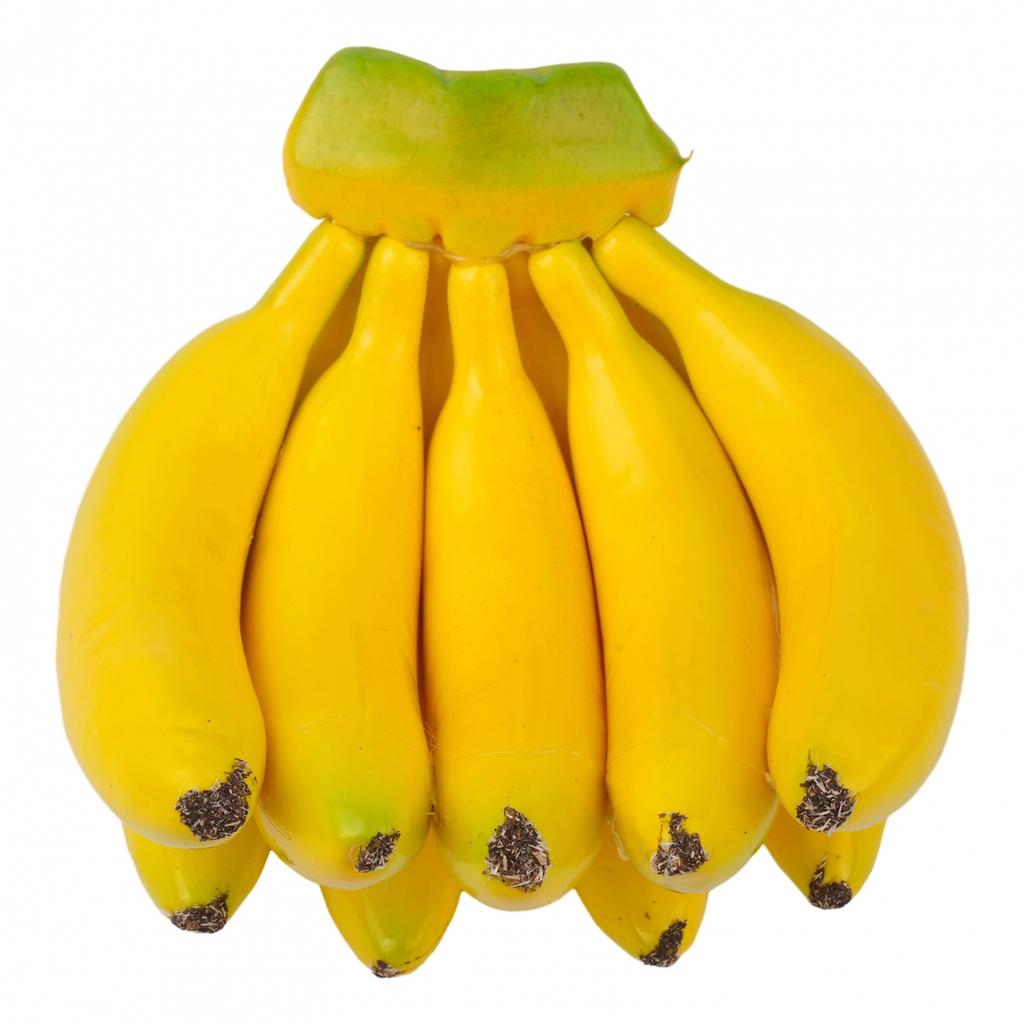 Yellow Artificial Banana Foam For Film Set Photography Props