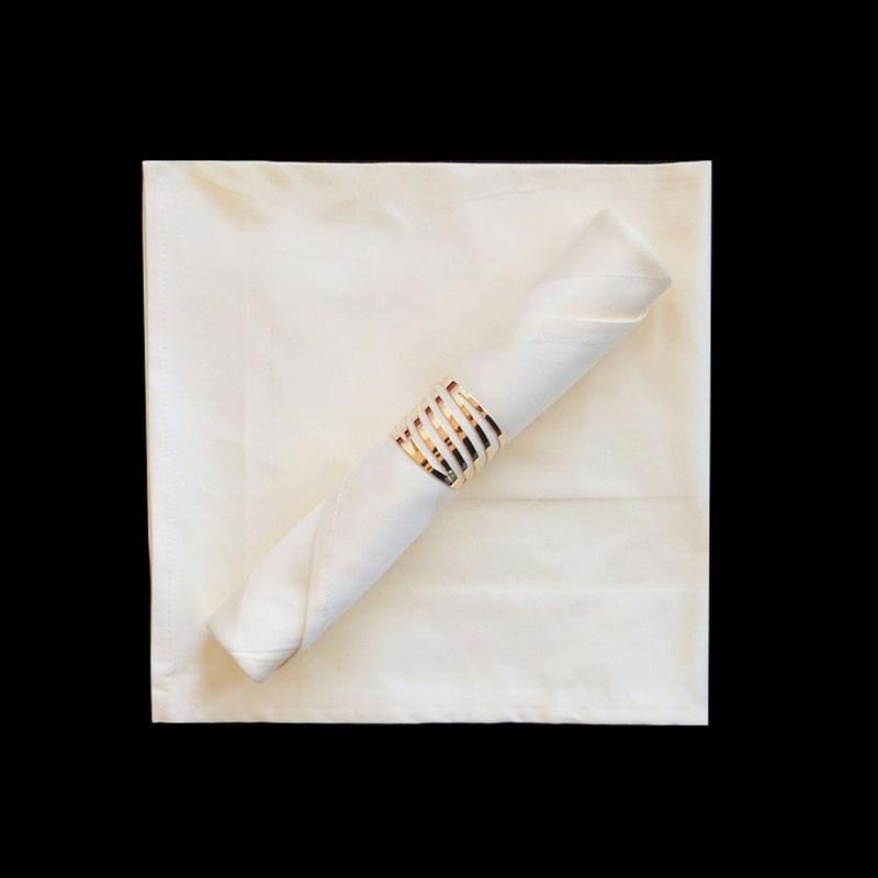 12 Stück Hochzeits-Serviettenringe Tischdekoration Ausgehöhlter Serviettenhalter