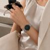 BUREI Mesh & Leather Watch, Japanese Quartz, Dual Interchangeable Bands, 34mm Case, 3 ATM Water Resistant, Women's