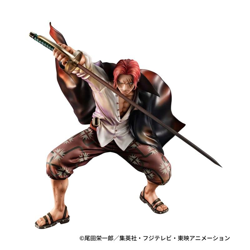 ONE PIECE Shanks Figure One Piece Portrait.Of.Pirates “Playback Memories” Red-Haired
