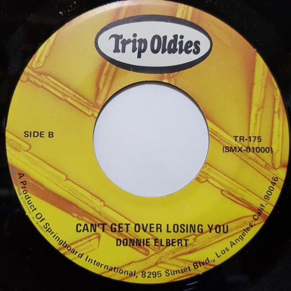 

7inch Record DONNIE ELBERT I Cant Help Myself Cant Get Ove TR175 Trip Oldies US SoulFunk Used