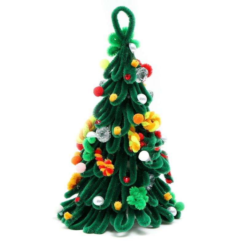 

15/20cm Mini Artificial Christmas Tree Desktop Ornament Xmas Tree Decoration Office Home Decor DIY Handmade New Year 2025 Gifts 1Pcs
