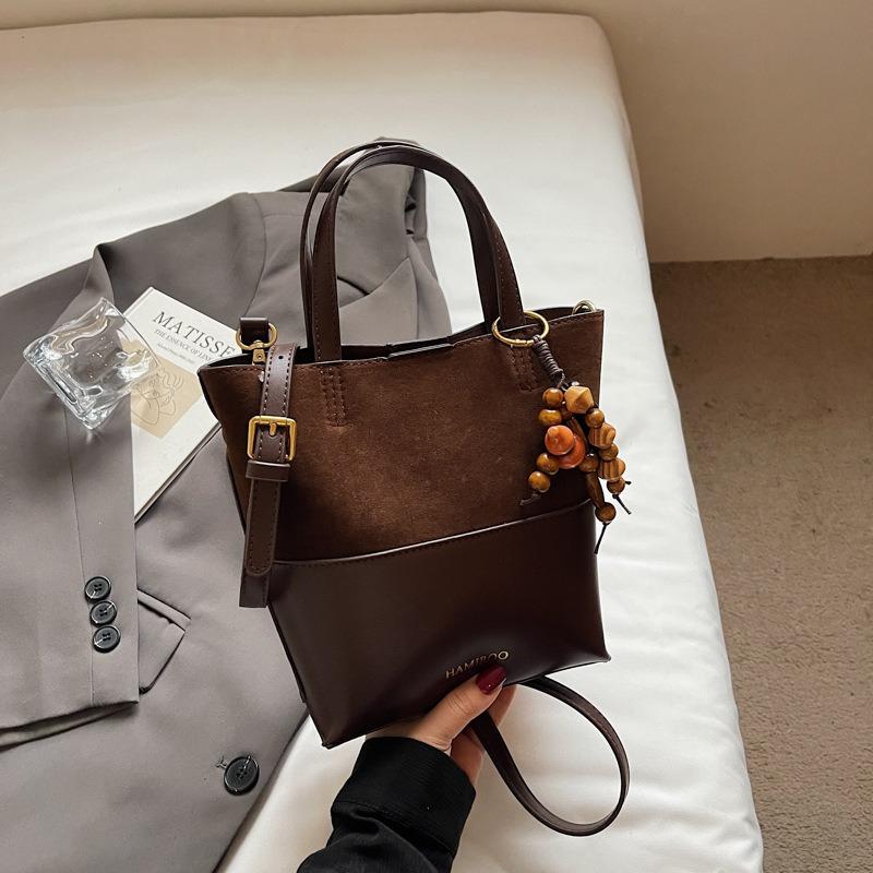 Fashion Niche High-value Handbag Women's Autumn New Large-capacity Retro Simple Shoulder Small Square Bag