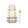 Montessori Wooden Toy Multicolor Xylophone Bell Beads Drum Column Musical Instrument Toy Kid Educational Musical Instrument Gift