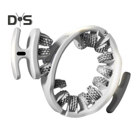 

Роликовый массажер от целлюлита со съемной ручкой Эргономичный антицеллюлитный лимфодренажный массаж глубоких тканей Бедра Ноги Ягодицы Мышцы серый