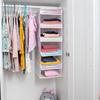 1Pc 5-Shelf Weekly Clothes Organizer Kids Daily Shelf Hanging Closet Organizer Days Of The Week Hanging Storage Shelves For Kids